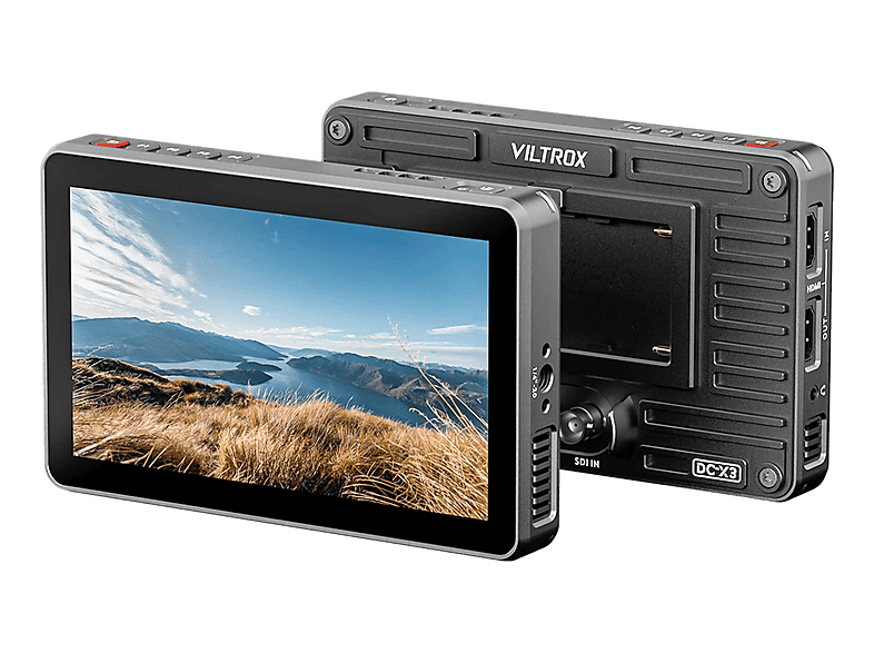VILTROX DC-X3 6'' Dokunmatik Ekran HDMI/SDI Kamera Üstü Monitör