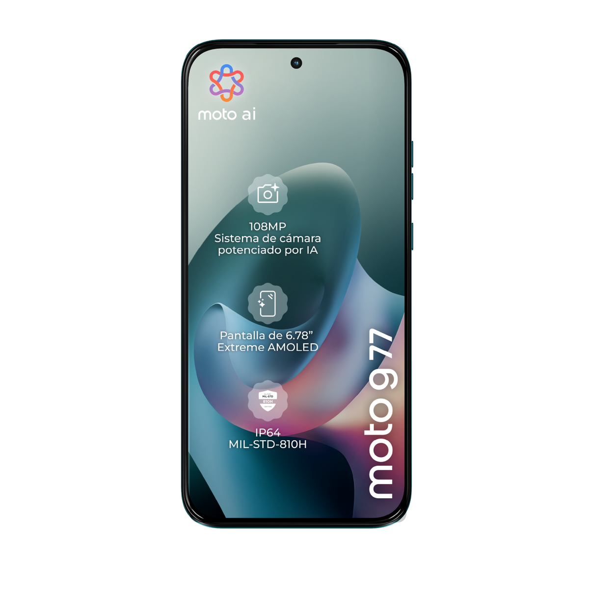 Uno smartphone con fotocamera AI da 108MP, display AMOLED Extreme da 6,78", IP64.