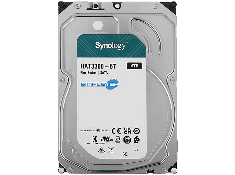 SYNOLOGY ?HAT3300-6T NAS 6TB SATA 3.5 HDD 6 TB Interne harde