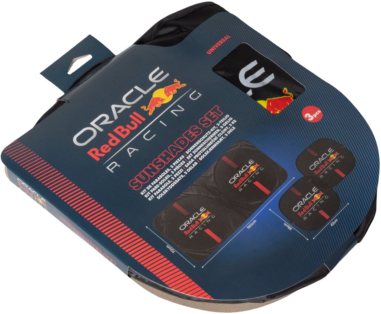 Confezione set parasole Oracle Red Bull Racing, 3 pezzi.