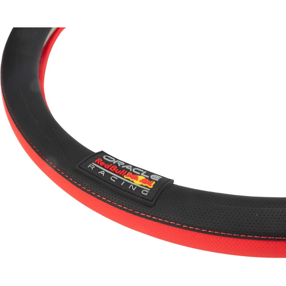 Coprivolante nero e rosso con logo Oracle Red Bull Racing.