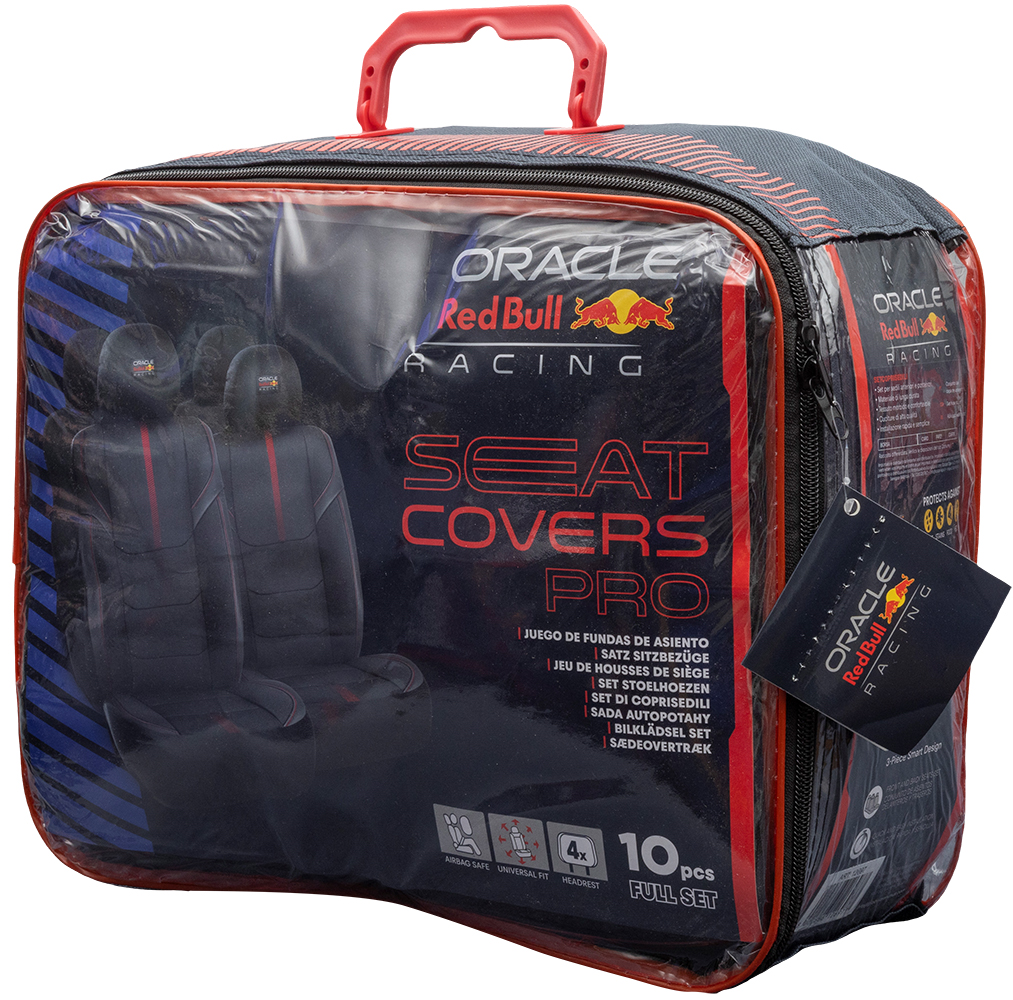 Confezione coprisedili Red Bull Racing, 10 pezzi.