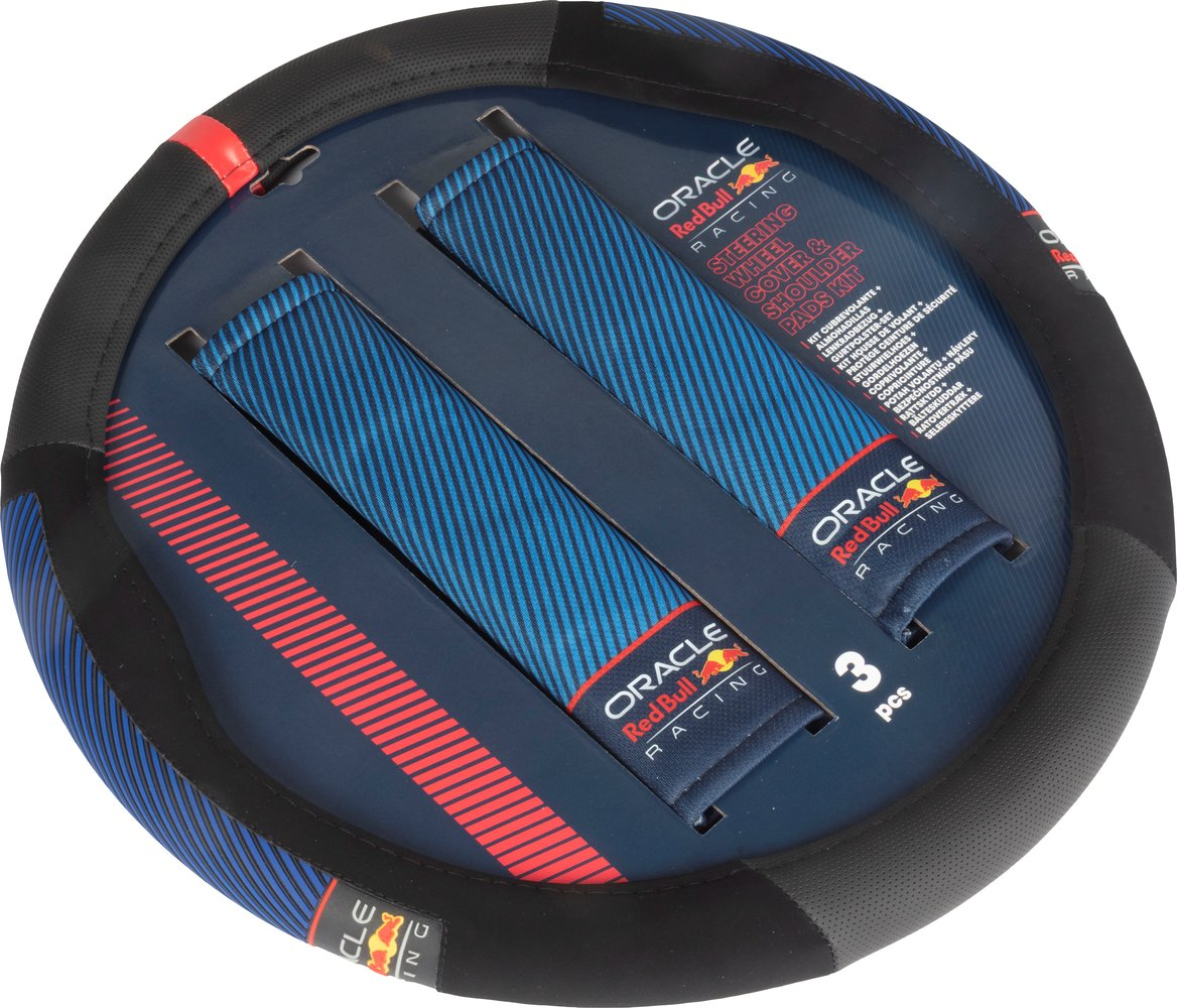 Kit coprivolante e coprisedili Oracle Red Bull Racing.