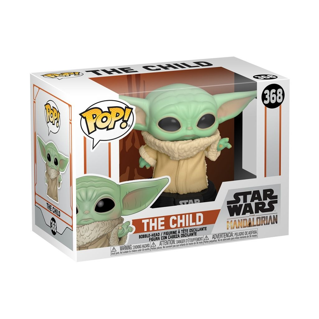Funko Pop! Figur von Das Kind aus Der Mandalorianer, in Box.