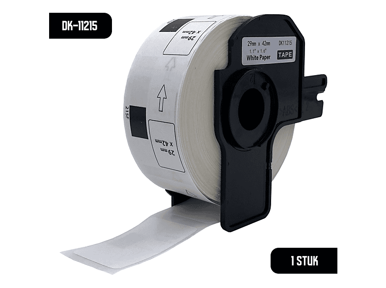 DULA DK-11215 | 29 x 42 mm - 700 labels Labeltape | MediaMarkt