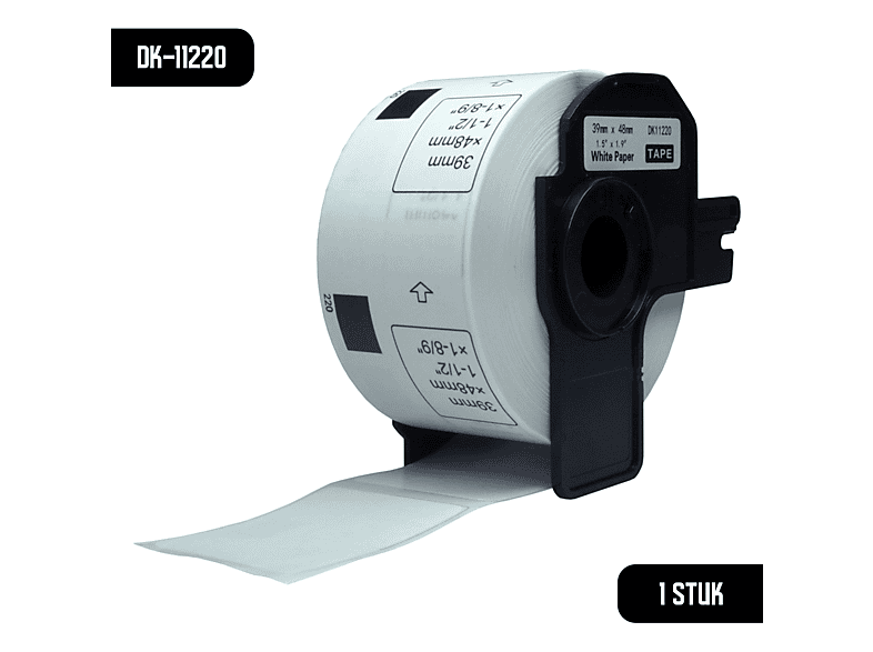 DULA DK-11220 | 39 x 48 mm - 620 labels Labeltape | MediaMarkt