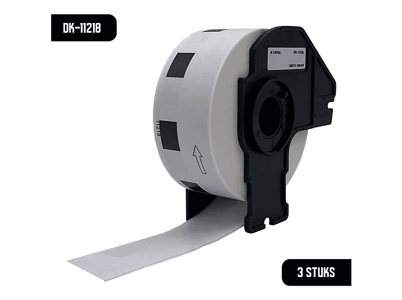 DULA DK-11218 | Diameter 24 mm - 1000 labels Labeltape | MediaMarkt
