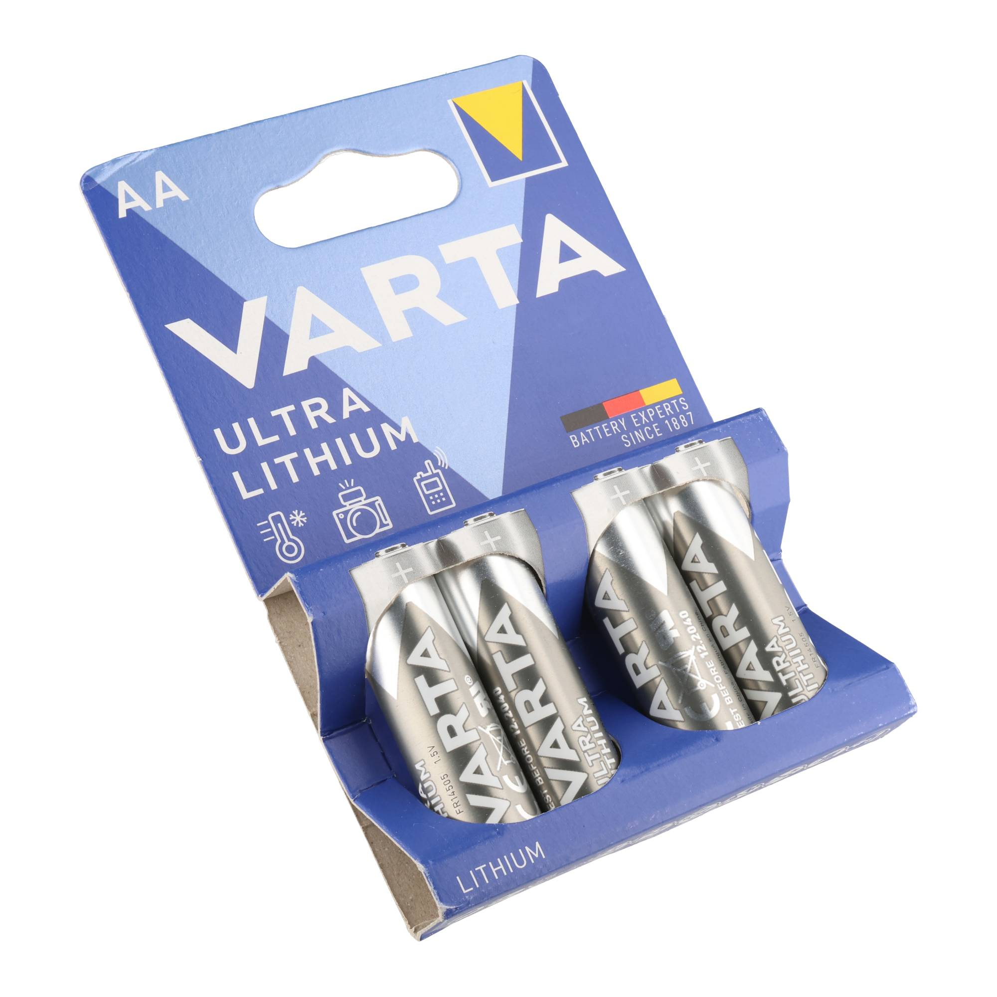 Varta AA Ultra Lithium Batterien im Blisterpack