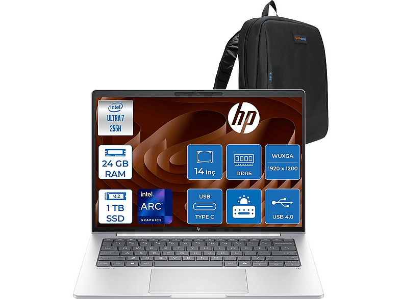 HP EliteBook 8G1I DDR5 GPU WUXGA IPS 300NIT AD3S5ETF08 Intel Core