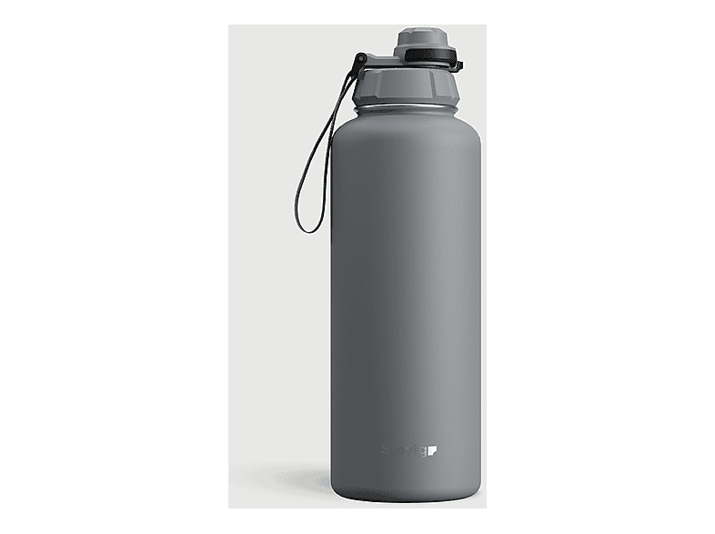 STEVIG 1 Hand Leak-Proof Sızdırmaz 1500 ml Gri ST-253 Paslanmaz Çelik Termos