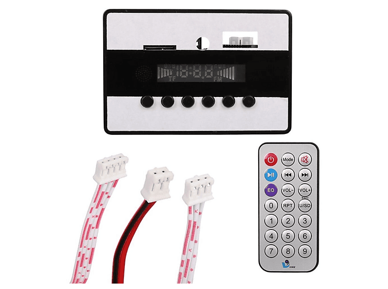 MAGICVOICE MV-14907 USB-SD-AUX-Bluetooth Kumandalı Ekranlı Oto