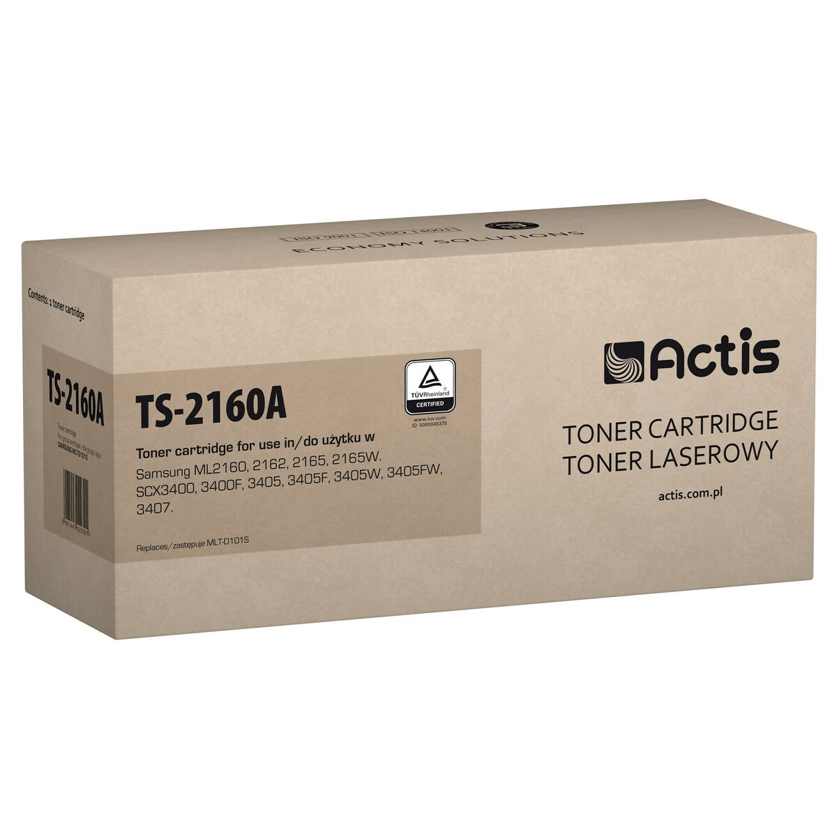 Toner Actis TS-2160A do drukarek Samsung. Certyfikowany.
