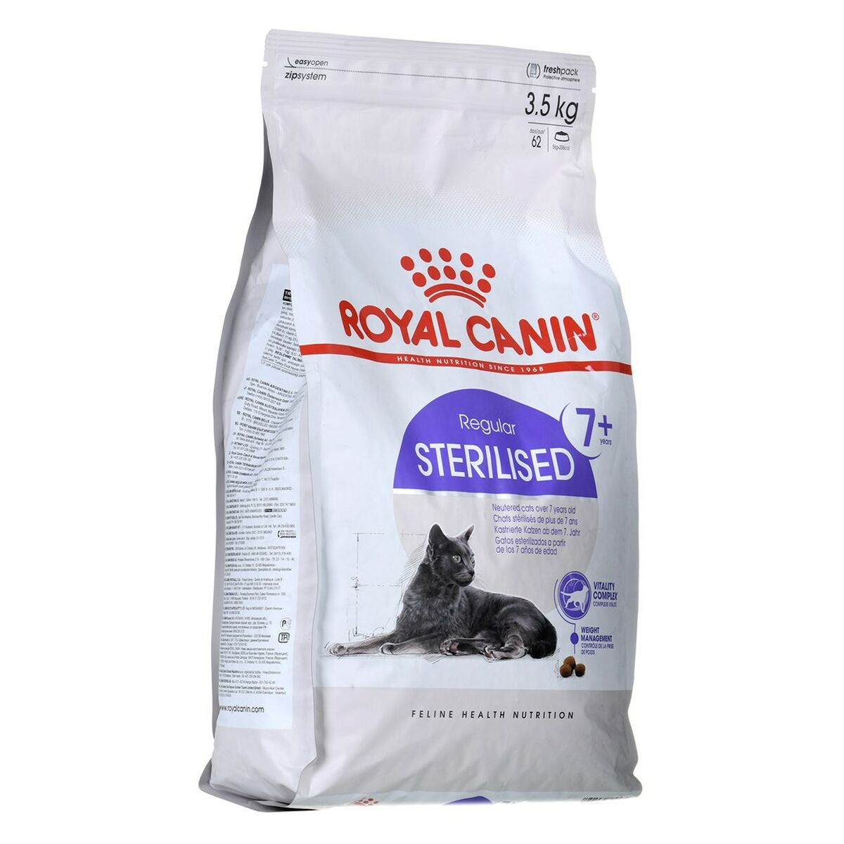 Worek 3,5 kg Royal Canin dla wysterylizowanych kotów 7+ lat.