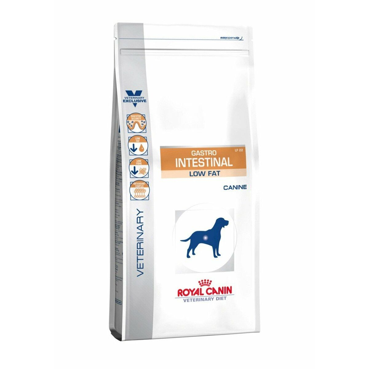 Torba karmy dla psów Royal Canin weterynaryjna, Gastrointestinal Low Fat Canine.