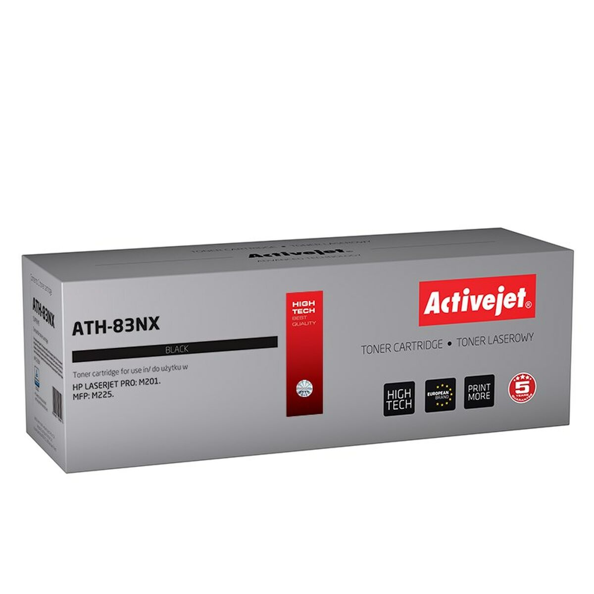 Czarny toner Activejet ATH-83NX do HP LaserJet Pro M201/M225.