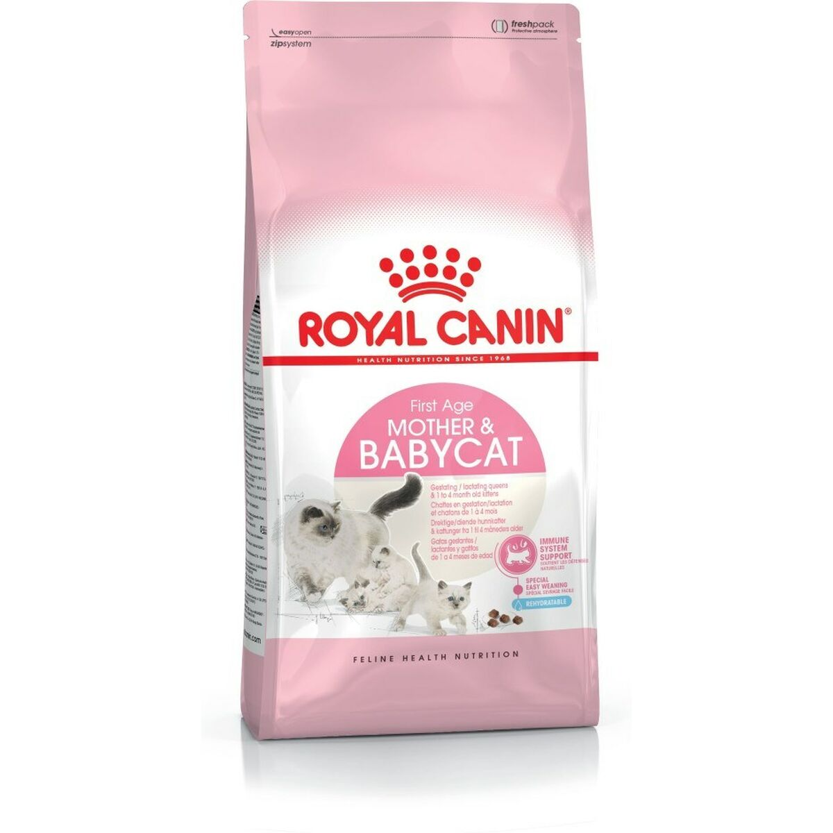 Torba karmy Royal Canin dla matki i kociaka.