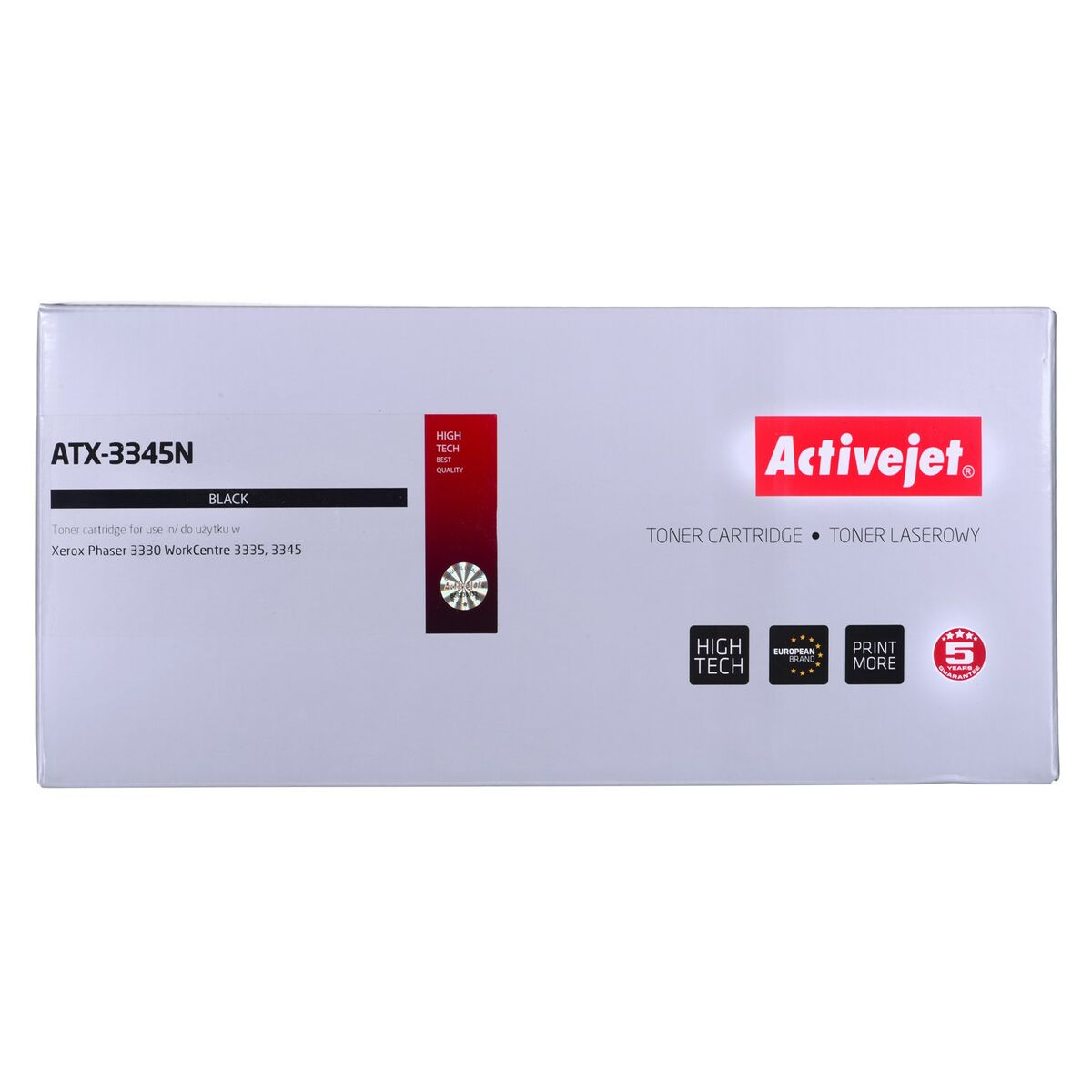 Pudełko na czarny toner ATX-3345N do Xerox Phaser 3330.
