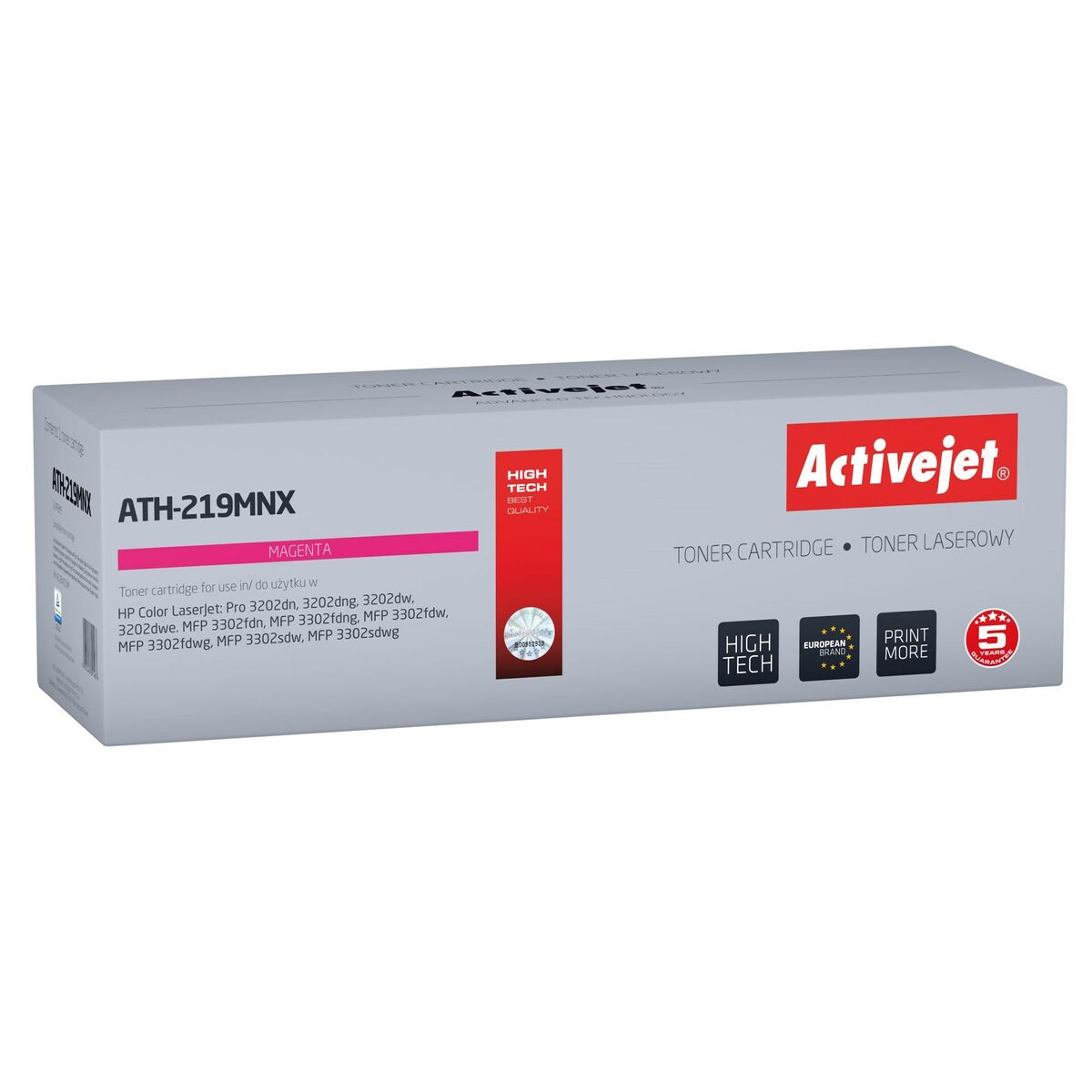 Toner Activejet ATH-219MNX magenta do drukarek HP Color LaserJet.