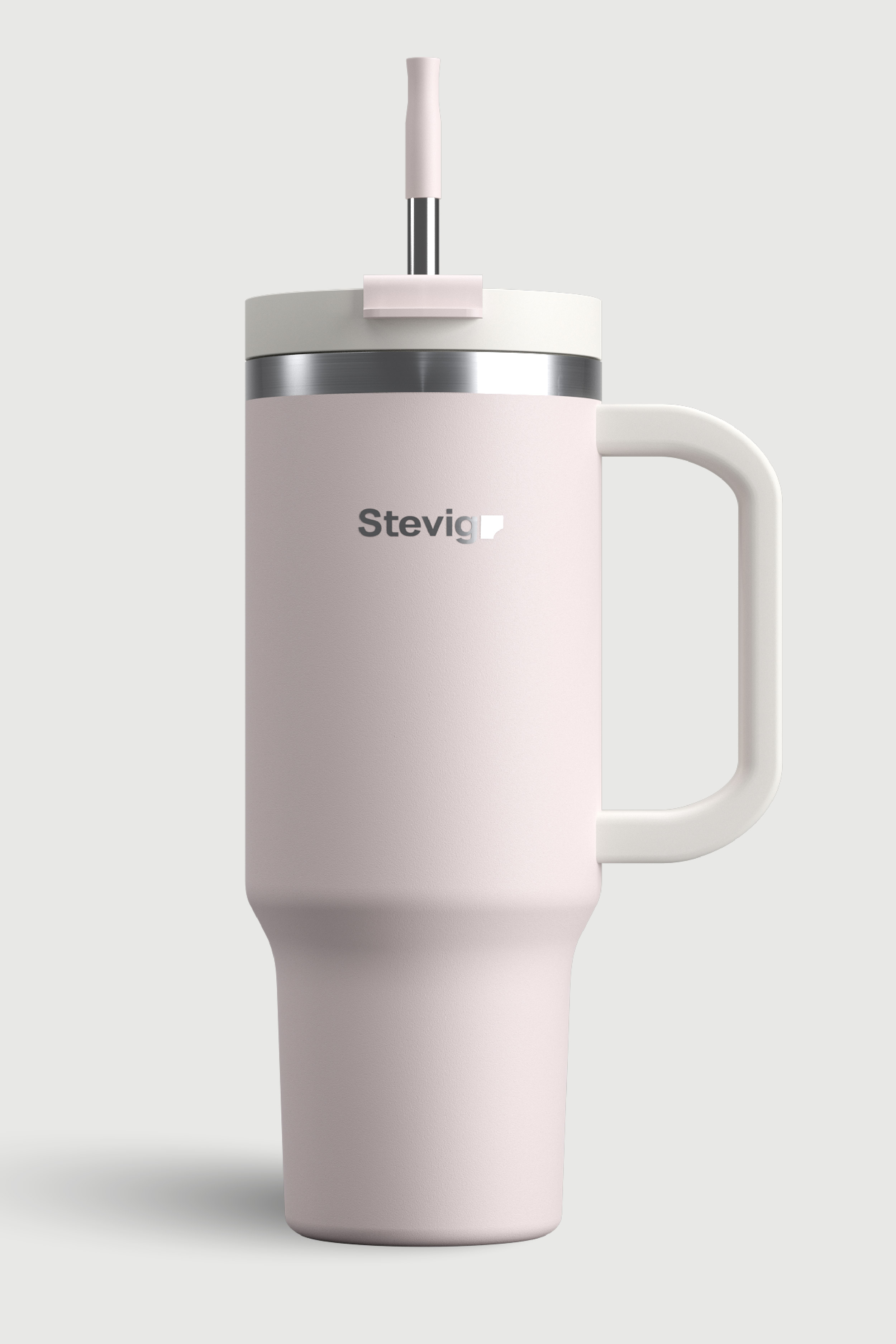 STEVIG 2 Moods Tuck-in Tumbler Sızdırmaz 900 ml Petal Pink ST-241 Paslanmaz Çelik Termos