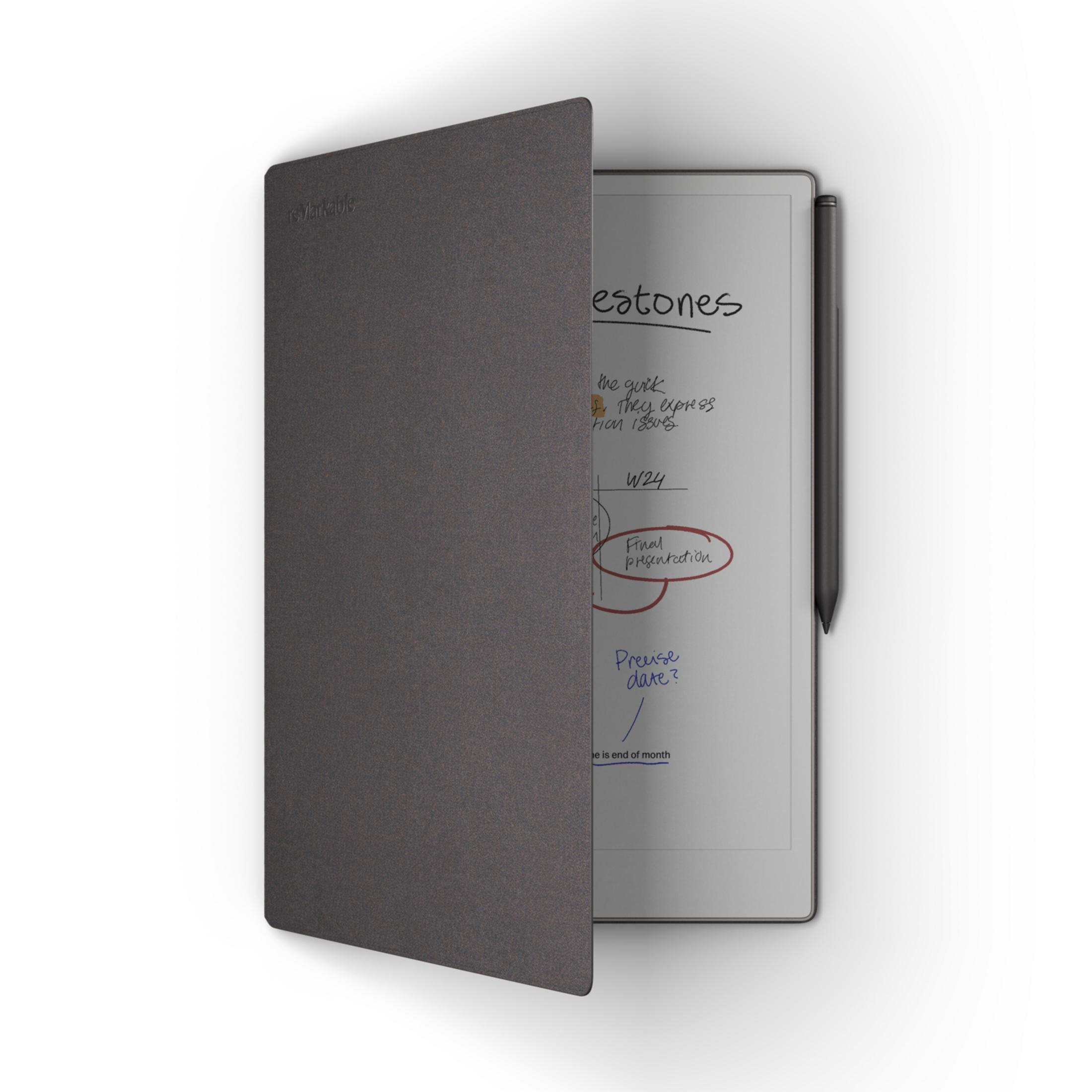 Kalem ve notları olan dijital bir defter. 'Final presentation' daire içine alınmış.