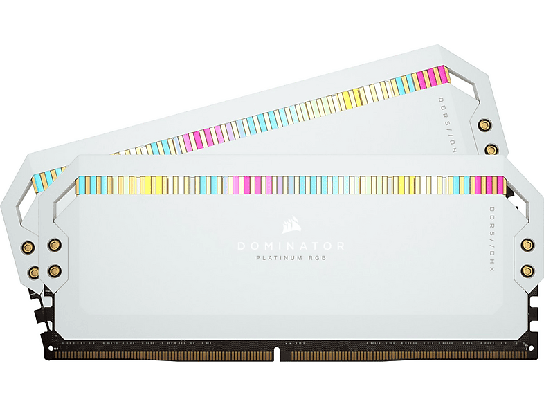 【ワケアリ】CORSAIR DOMINATOR PLATINUM DDR5 WH CORSAIR DOMINATOR PLATINUM RGB DDR5 5600 64GB Arbeitsspeicher 64