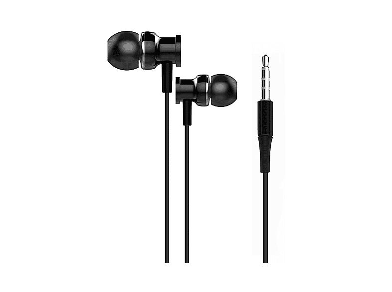 DVIP Y05 3.5 mm Jack Girişli Mikrofonlu Kablolu Kulak İçi Kulaklık Siyah