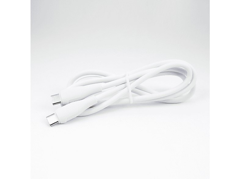 WINEX CA120 PD20W 3A Type-C to Type-C Hızlı Şarj ve Data Kablosu Beyaz