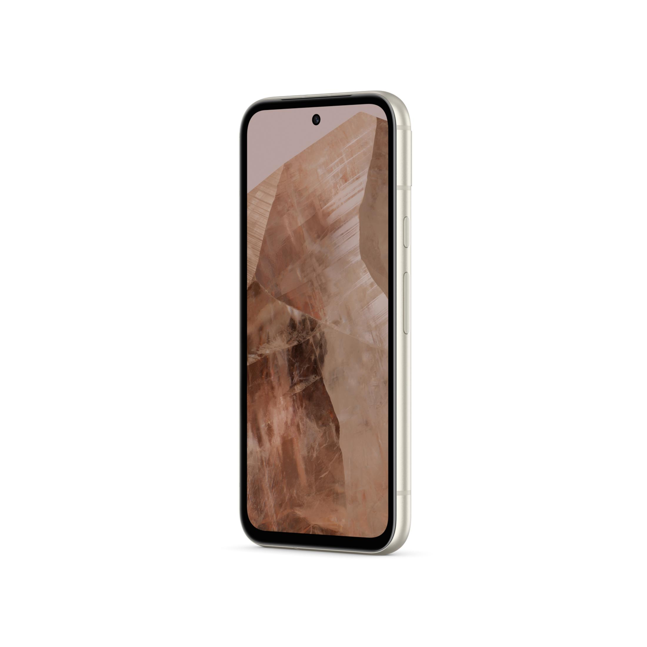 GOOGLE Pixel 8a, Blanco, Móvil Android, 128 GB, 8 GB RAM, 6,1