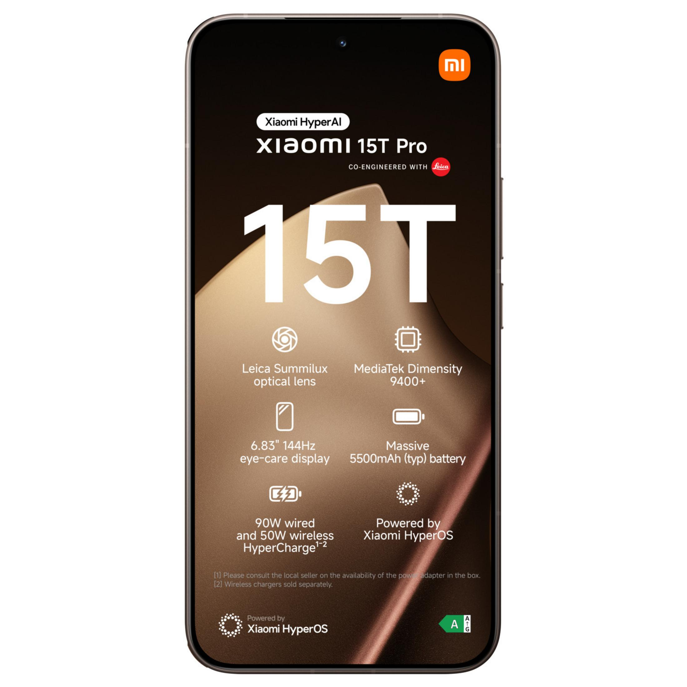 Xiaomi 15T Pro z obiektywem Leica, ekranem 144Hz, baterią 5500mAh.