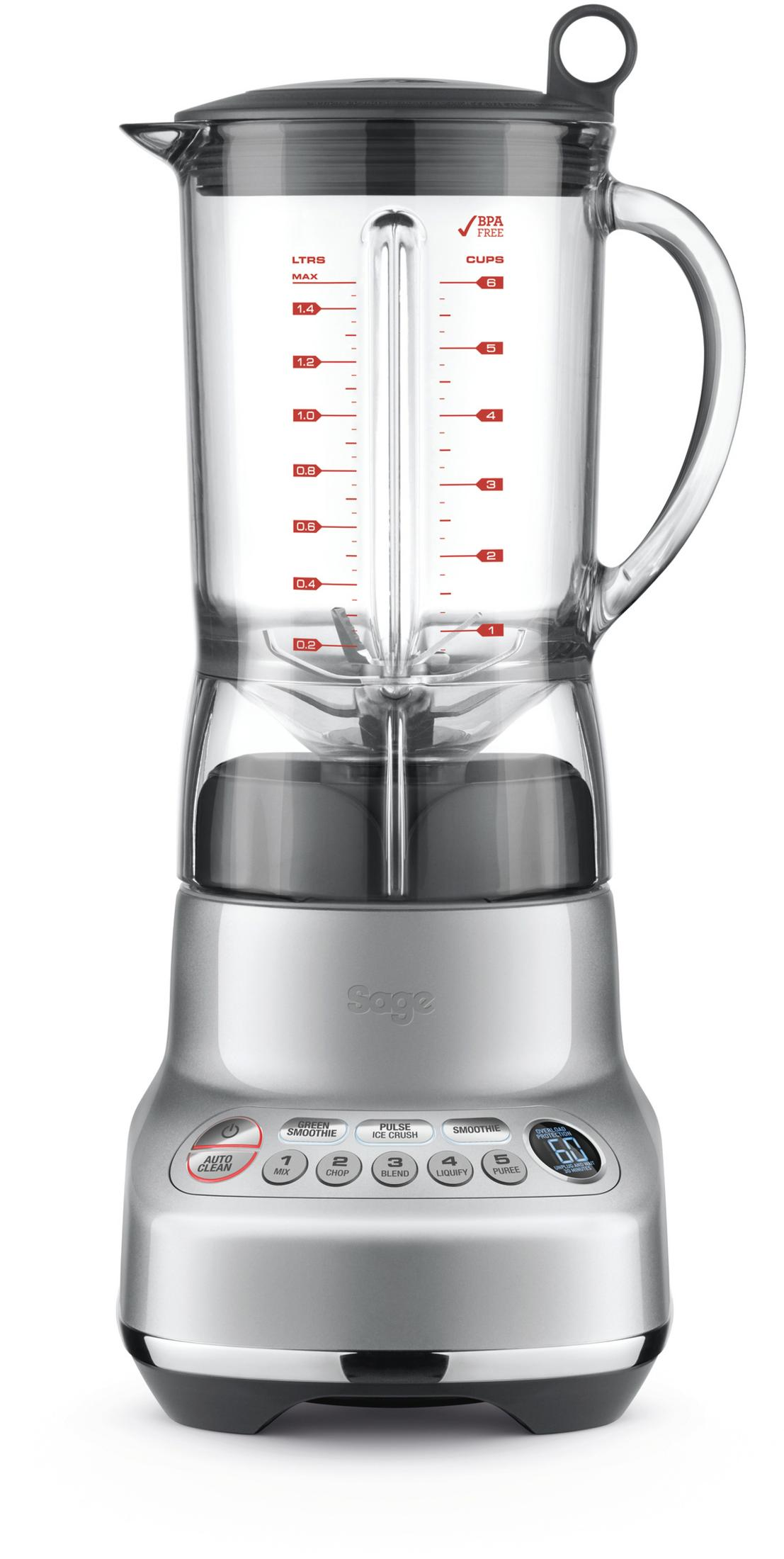 SAGE SBL620SIL4CEU1 1300 W Stand Mikser Inox