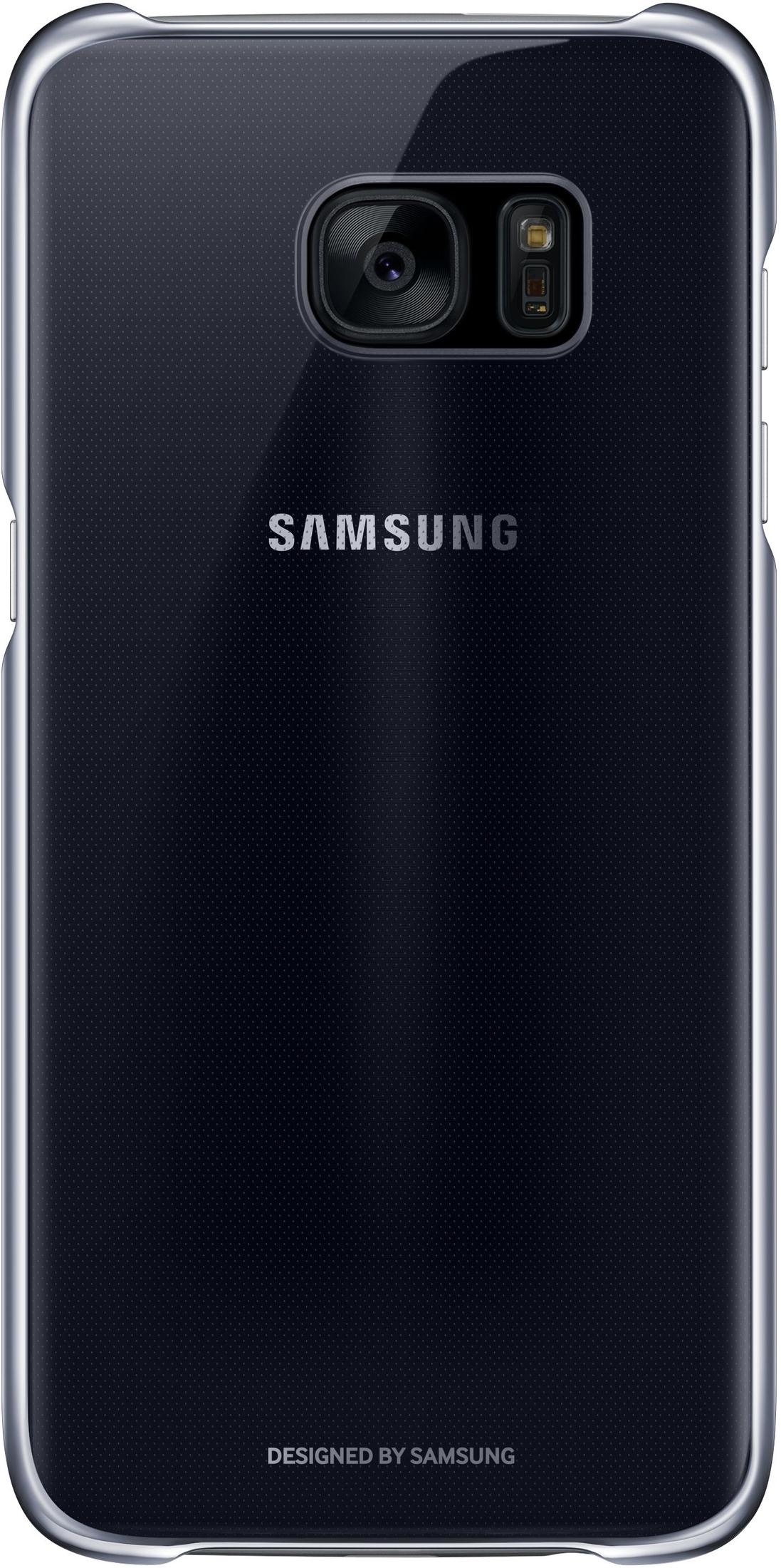 Retro di uno smartphone Samsung nero con fotocamera e logo.