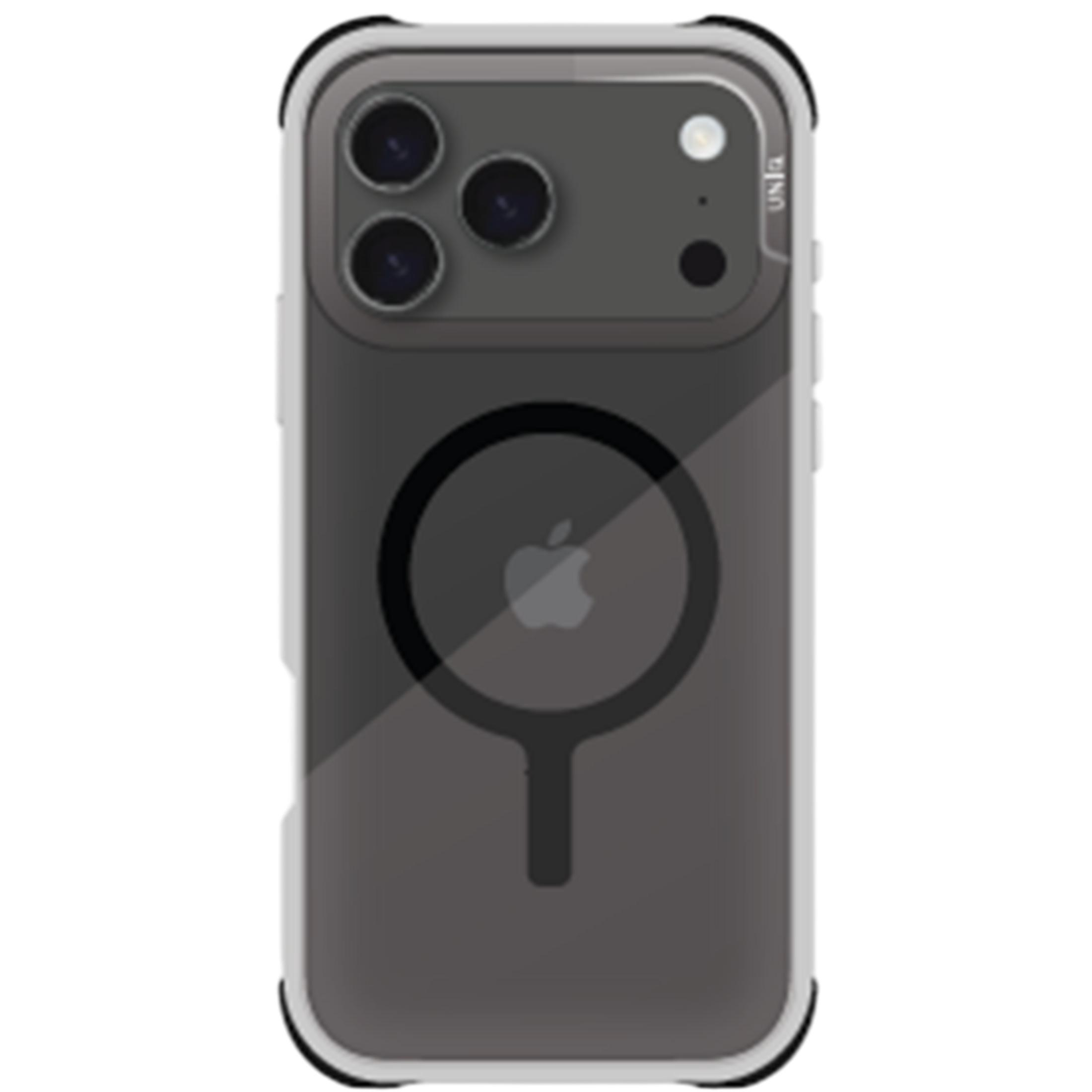 UNIQ iPhone 17 Pro Max  Uyumlu Combat MagSafe Telefon Kılıfı Siyah
