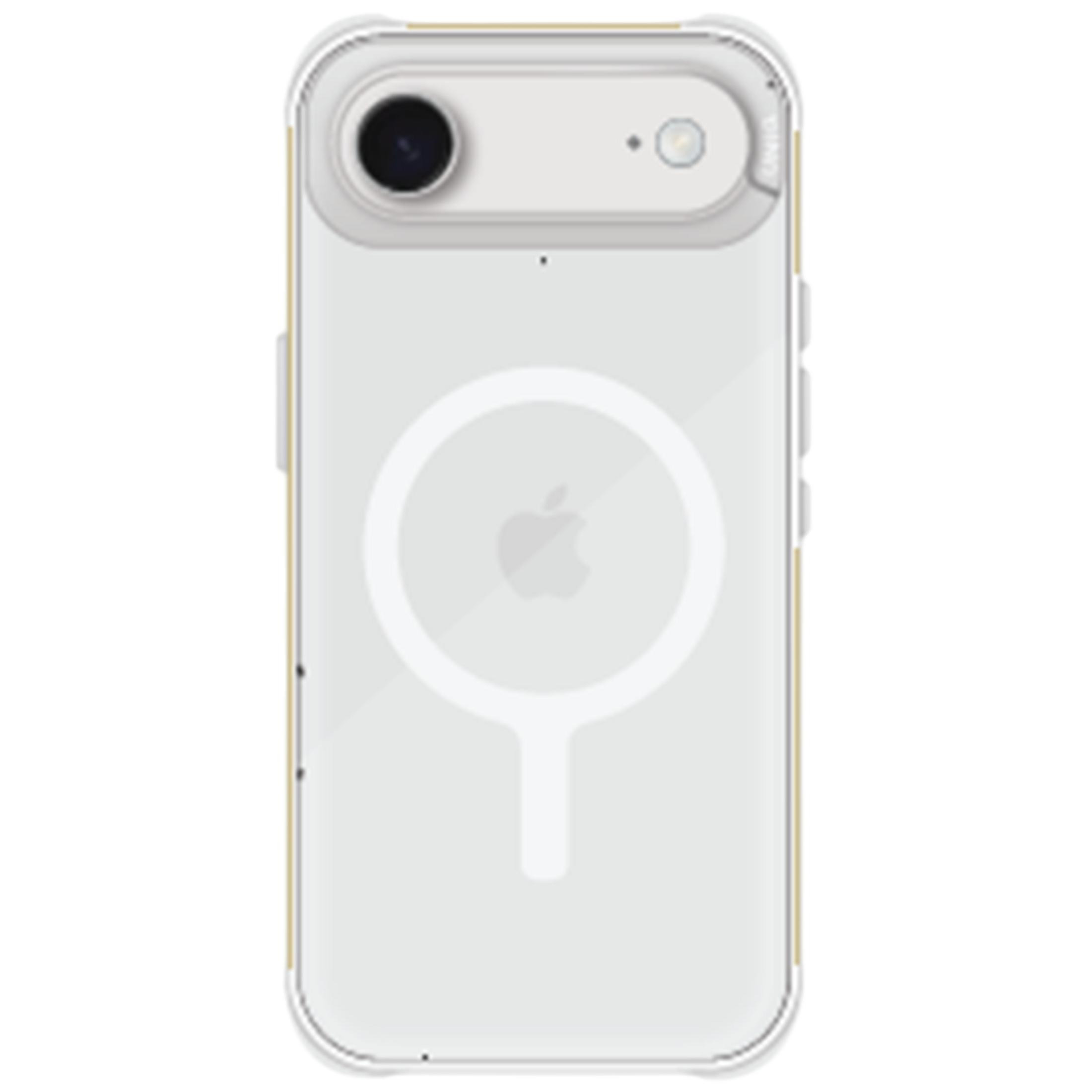 UNIQ iPhone 17 Air Combat MagSafe Telefon kılıfı Beyaz