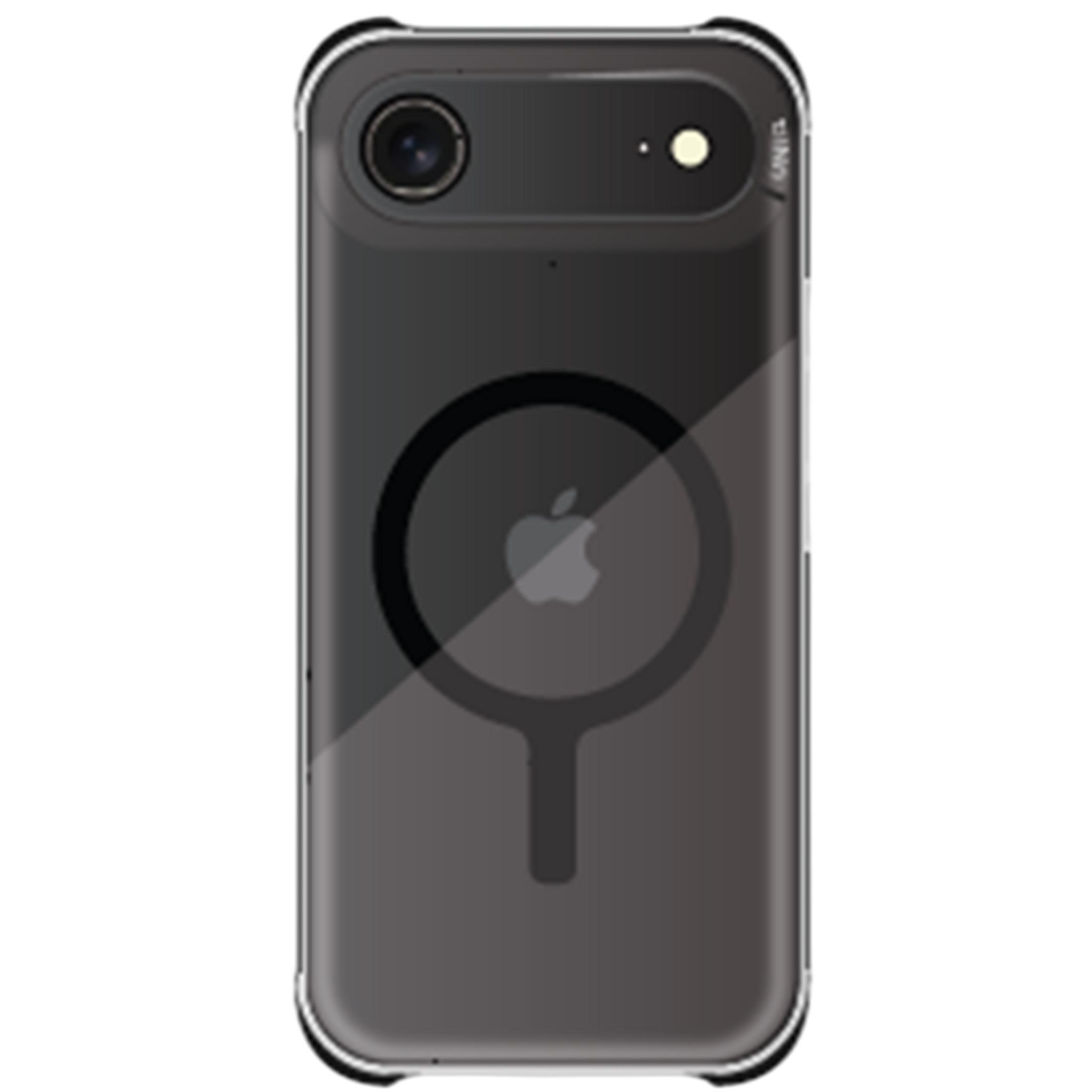 UNIQ iPhone 17 Air Uyumlu Combat MagSafe Telefon Kılıfı Siyah