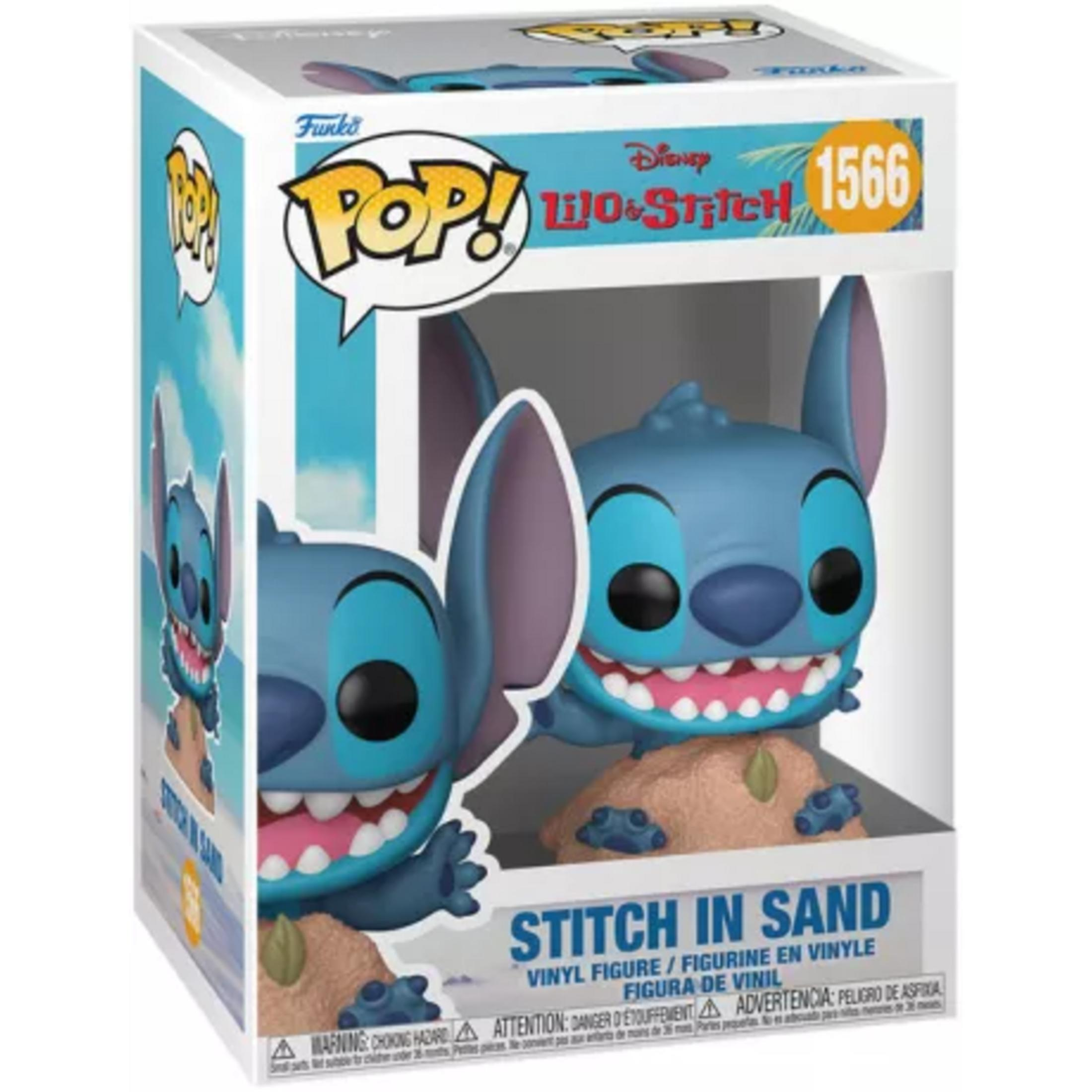 Figurka winylowa Funko Pop Stitch w piasku, numer 1566.