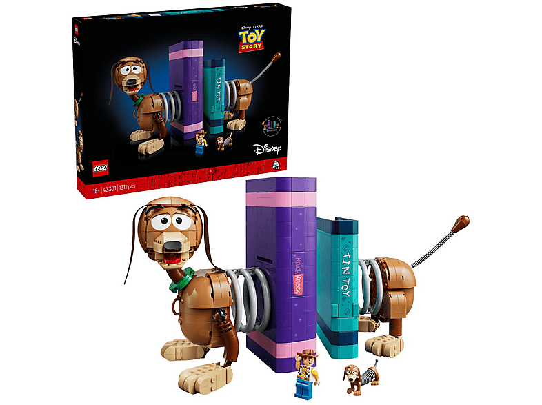 LEGO Disney Oyuncak Hikayesi Köpek Slinky Kitap Desteği 43301