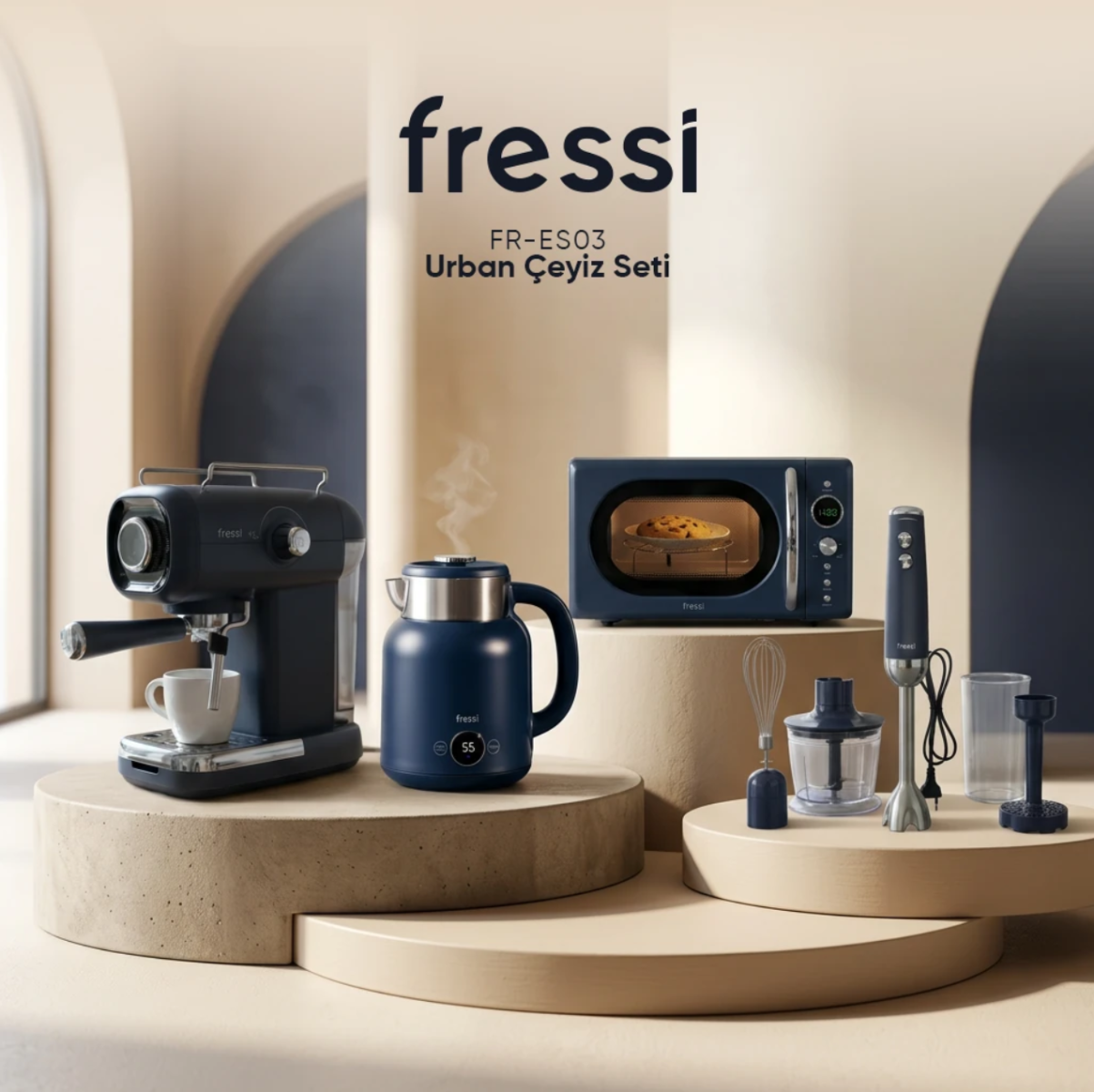 FRESSI FR-ES03 Urban Çeyiz Seti