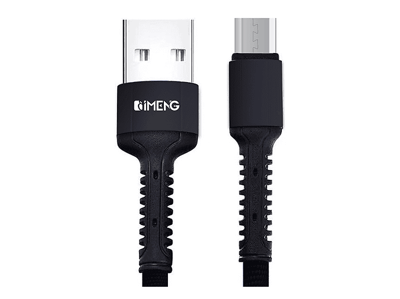 IMENG 3A USB-A to Micro Pro Braided Örgülü Hızlı Şarj ve Data Kablosu Siyah