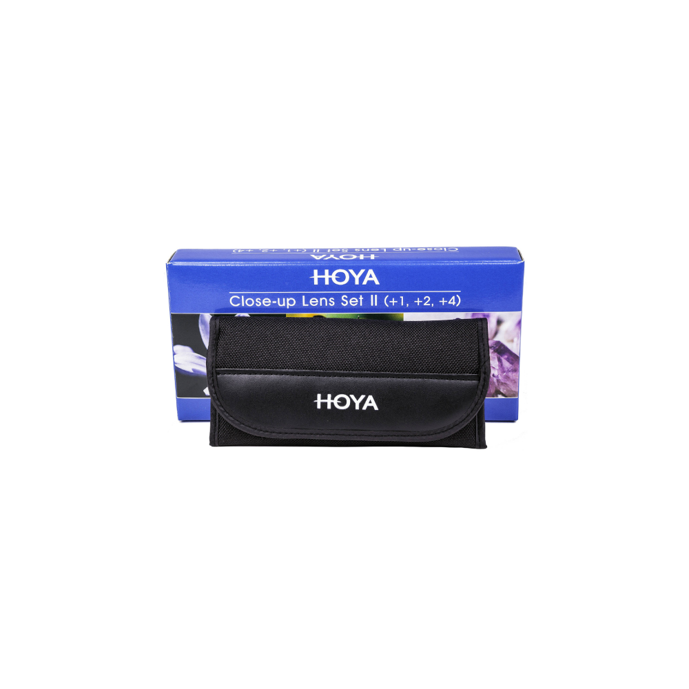 Hoya Close-up Lens Set II with case and blue box.