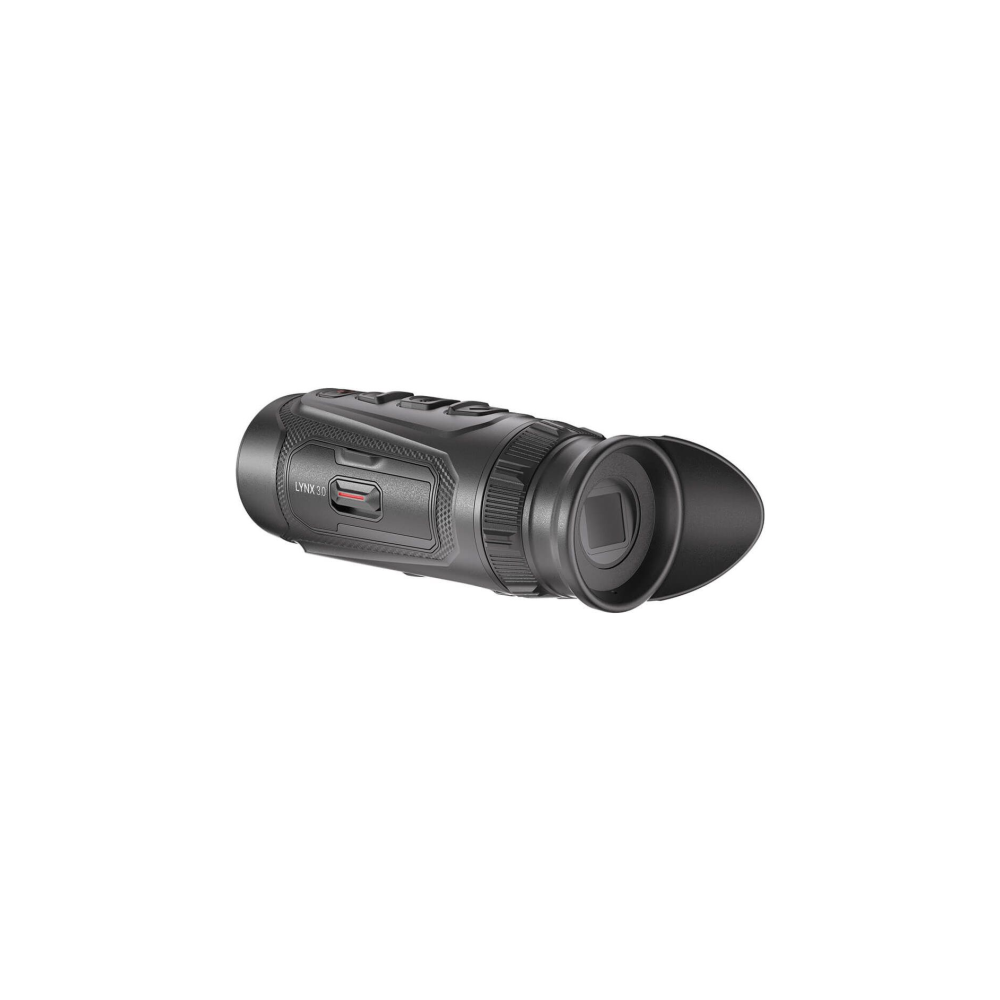A black thermal imaging device labeled LYNX 30.