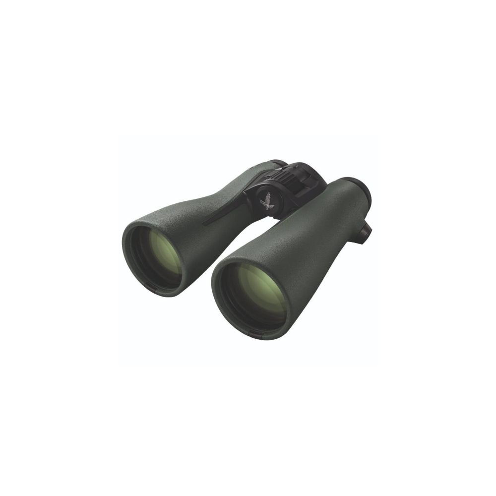 Dark green binoculars with a silver eagle logo on the bridge.