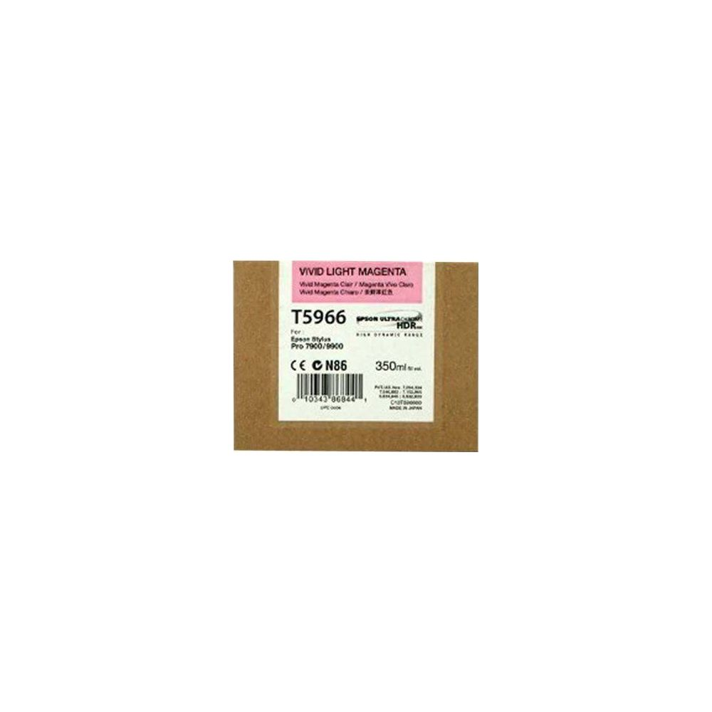 Epson T5966 Vivid Light Magenta inktverpakking, 350ml.
