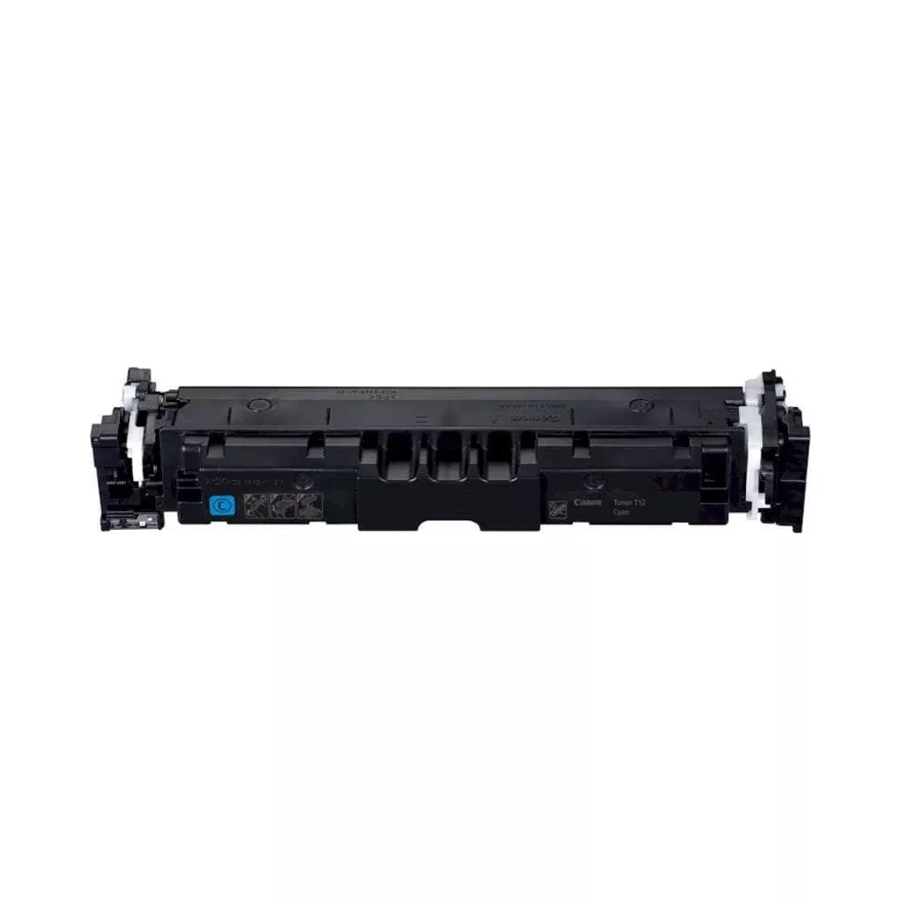 Black Canon 712 toner cartridge on a white background, for laser printers.