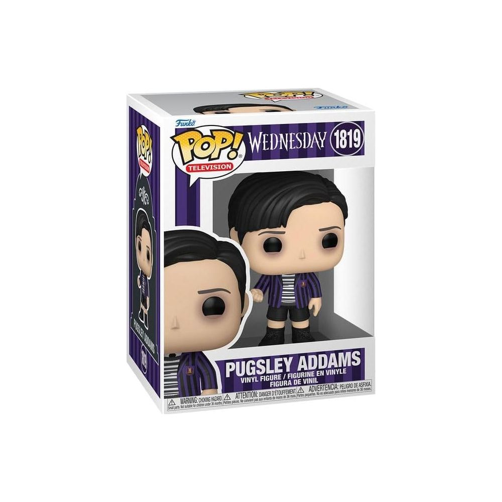 Figura Funko Pop de Pugsley Addams en su caja original.