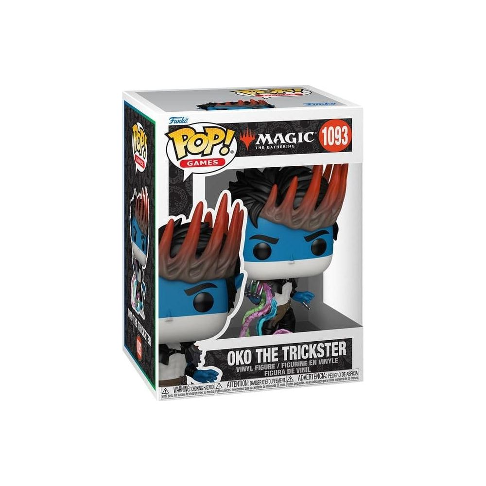 Action figure Funko Pop! in vinile di Oko The Trickster da Magic the Gathering.