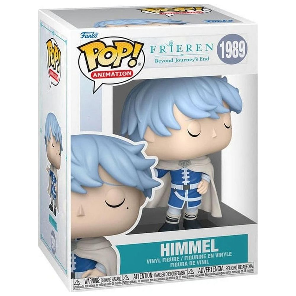 Figurka Funko Pop Himmel z Frieren: Beyond Journey's End w pudełku.