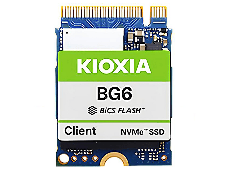 KIOXIA BG6 M.2 22x30 NVMe PCIe 512 GB SSD