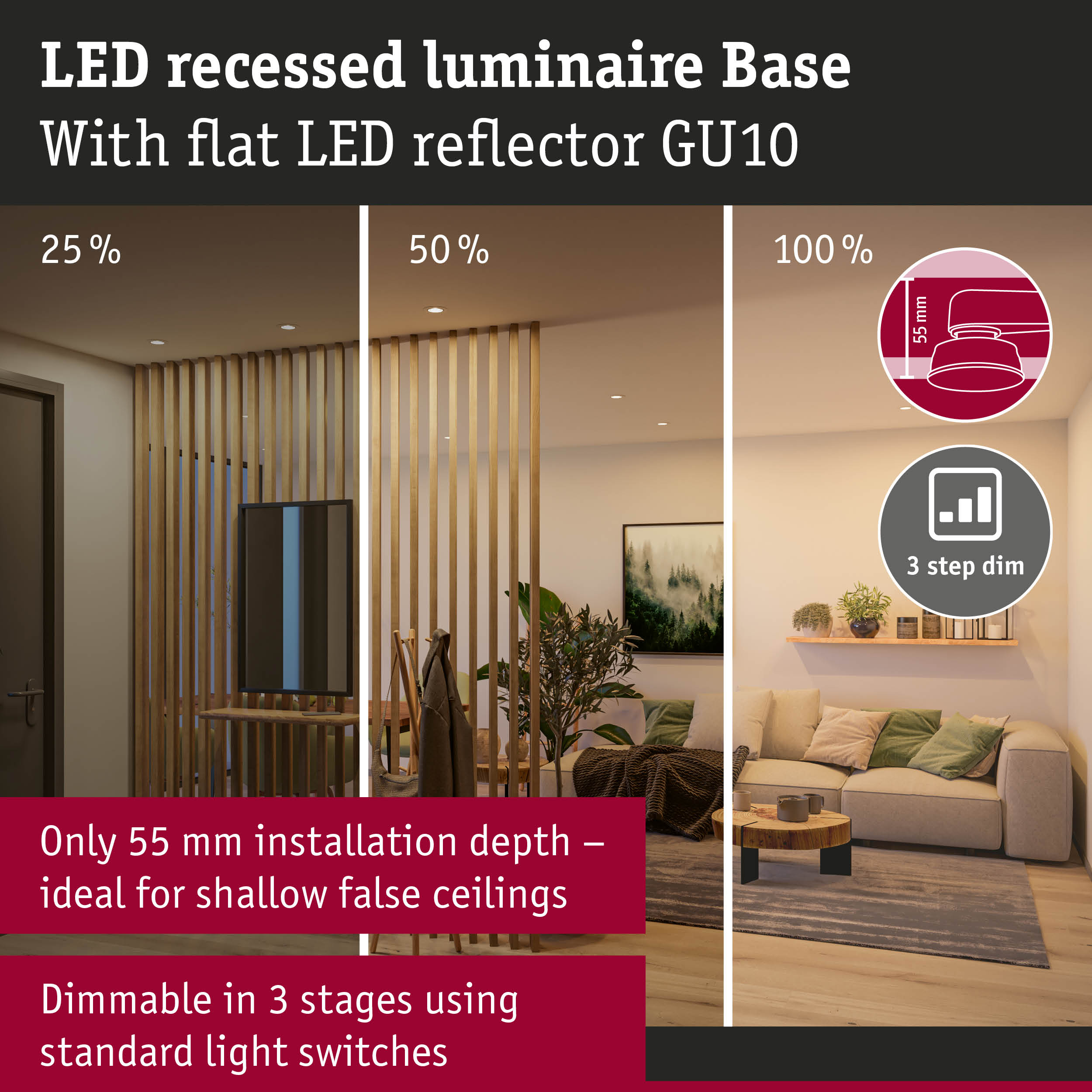 PAULMANN Base LED Einbauleuchte | MediaMarkt