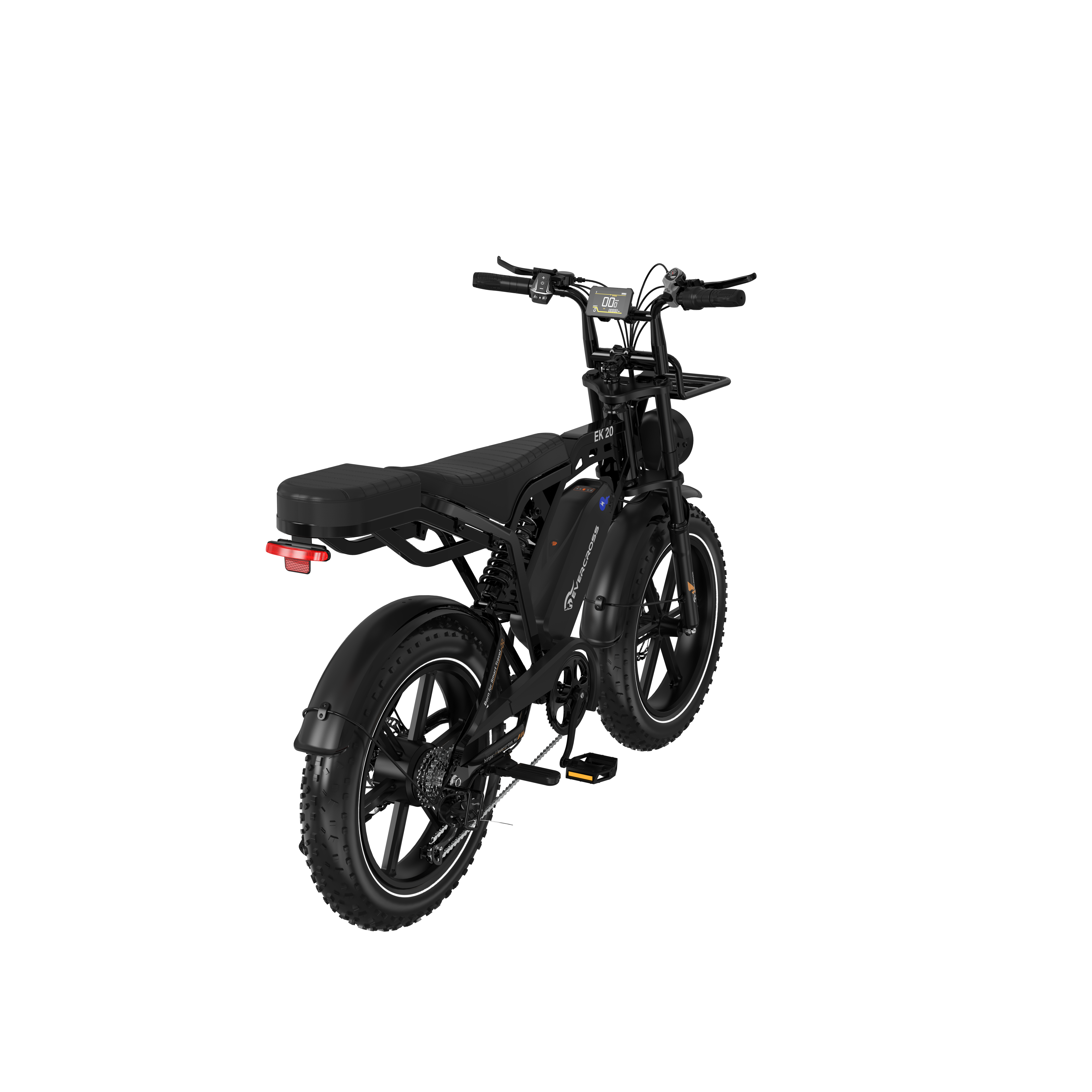 EVERCROSS TECH EK20 Elektrische Fiets, ontgrendelen via App/NFC