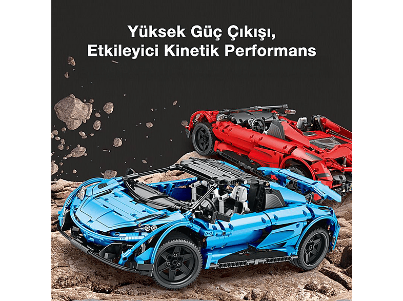 REOBRIX Technic 11003D 1/10 Mclaren 675 l Spider Araba Kumandave
